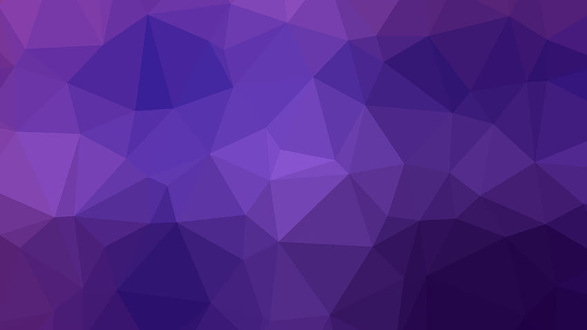Geometri, segitiga, gradien, ungu, abstrak Wallpaper HD