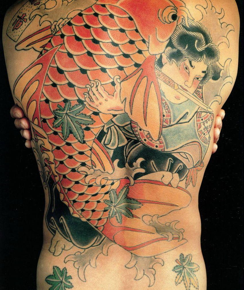 Creazione giapponese Full Body Tattoo Designs. Disegno del tatuaggio, Tatuaggio Koi giapponese Sfondo del telefono HD