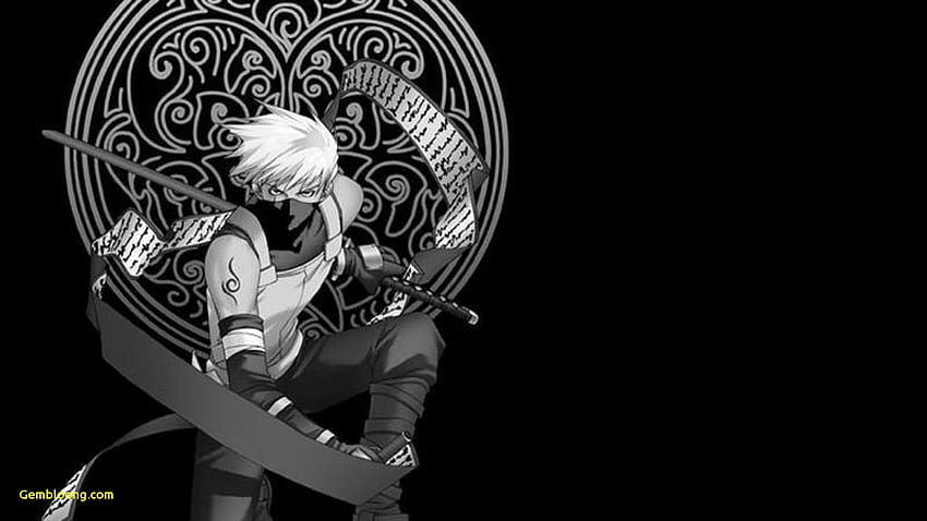 Naruto blanco y negro fondo de pantalla | Pxfuel
