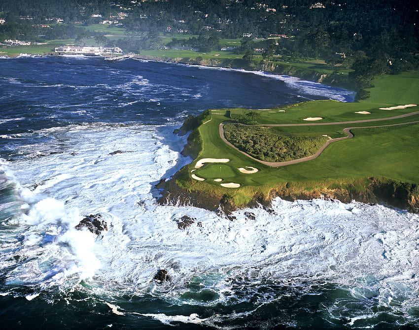 Golf Hole Of The Week (Nov 6, 2013). The Range The Range, Pebble Beach Golf HD wallpaper