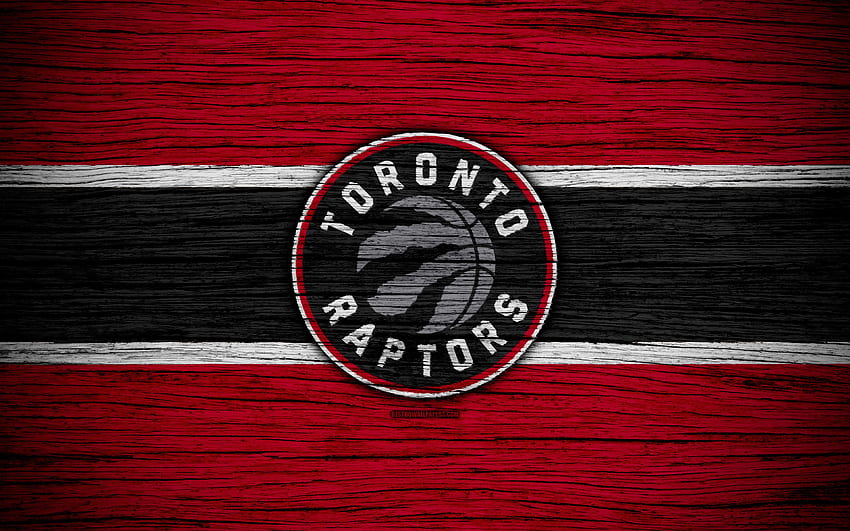 Toronto Raptors, NBA, wooden texture, basketball, Eastern Conference, USA, emblem, basketball club, Toronto Raptors logo for with resolution . High Quality HD wallpaper