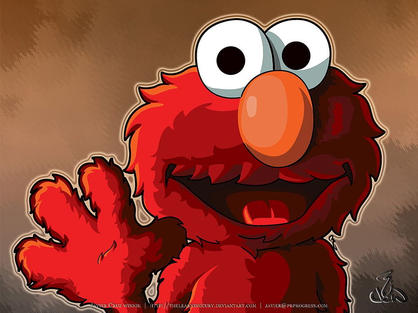 Elmo de ancha, Elmo divertido fondo de pantalla