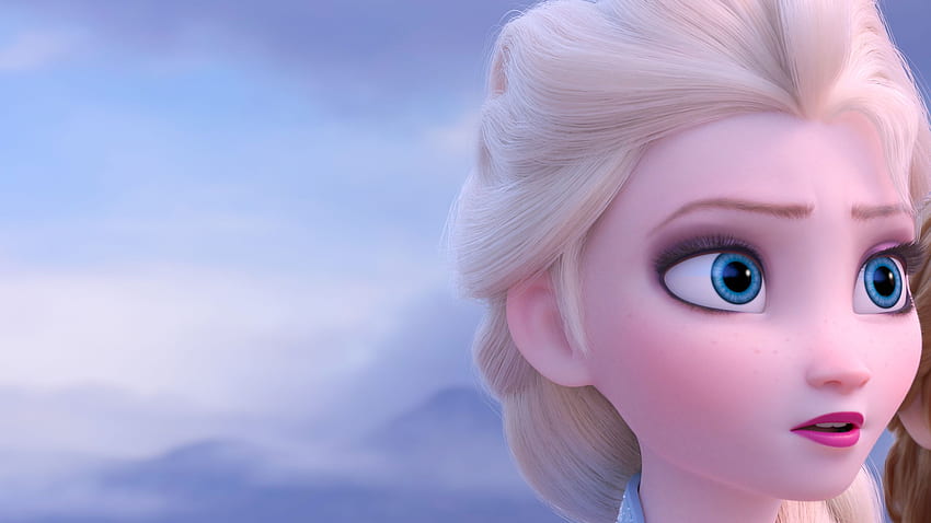 Disney Frozen 2 primero, rosa Elsa Frozen fondo de pantalla
