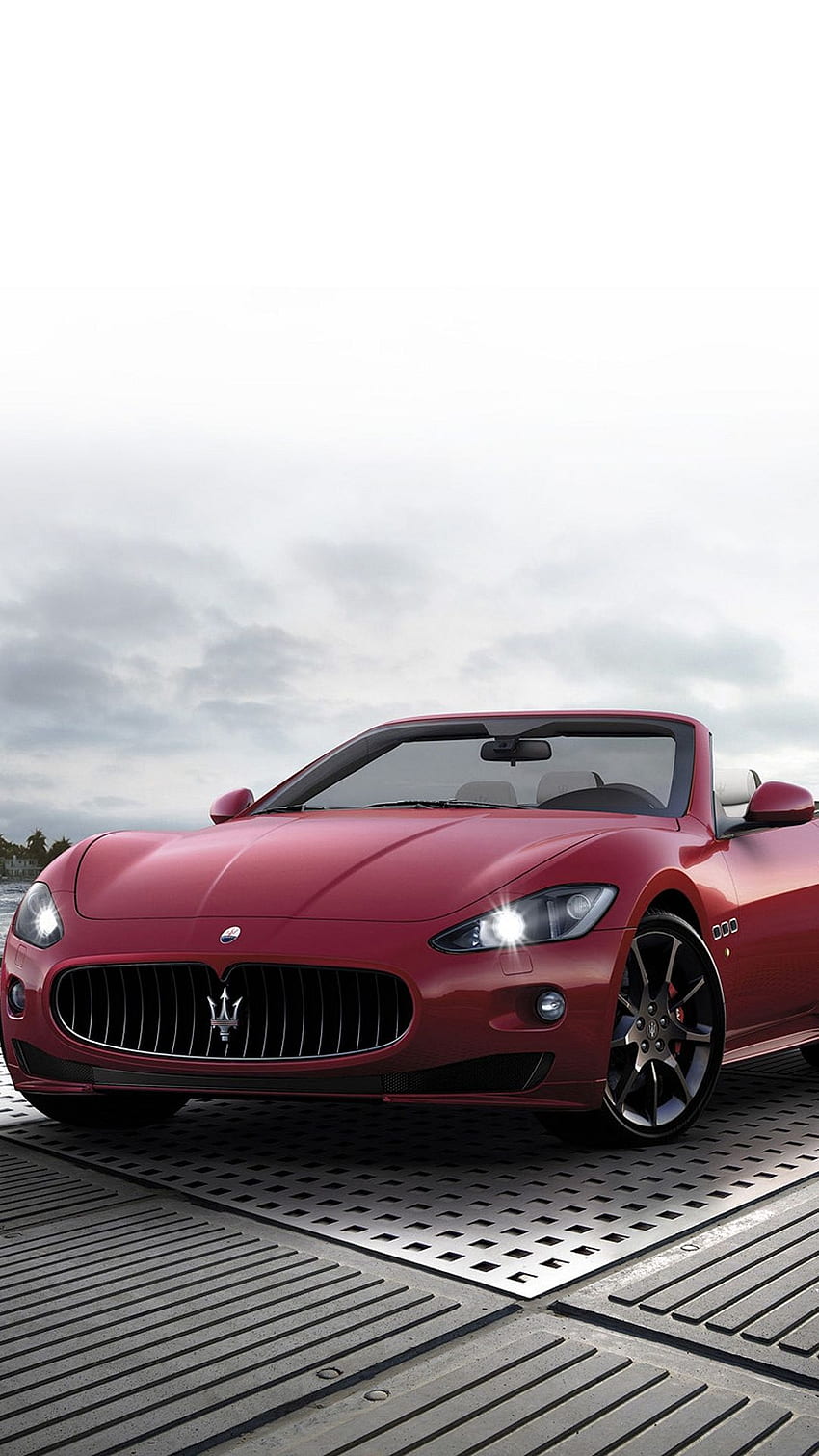 Maserati GranTurismo Cabrio iPhone 6 Plus HD phone wallpaper