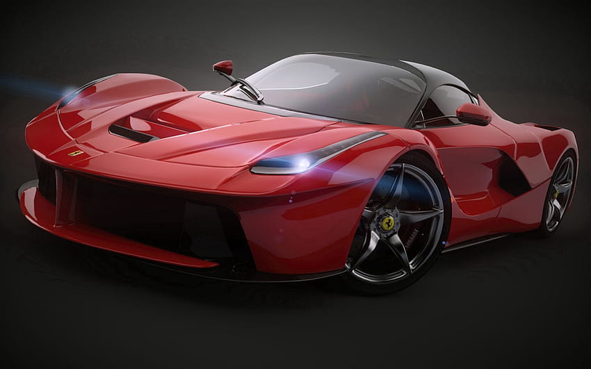 Ferrari, Cars, 2014, Side View, Laferrari HD wallpaper