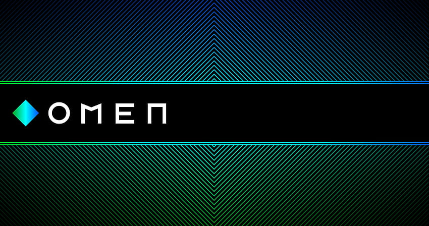 Ancora di più Omen ho invertito i colori in modo che potesse adattarsi al nuovo logo: HPOmen, HP Omen Green Sfondo HD