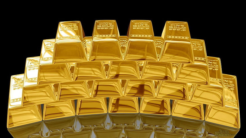 Gold Bars, Gold Bullion HD wallpaper