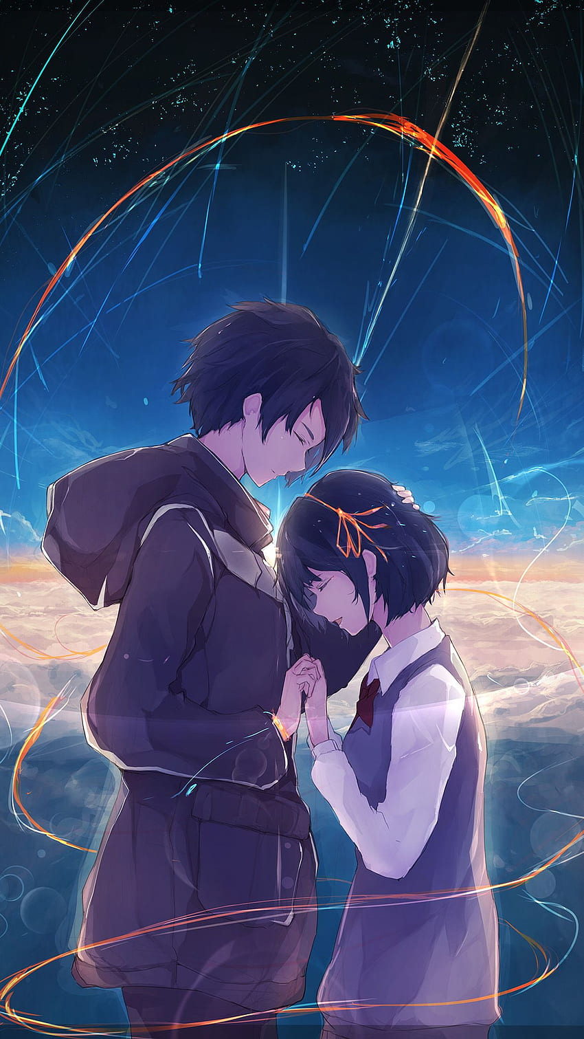 Epic 22 Android Anime Cool For Your PC laptop, Holding Hands Romantic Anime  HD phone wallpaper | Pxfuel