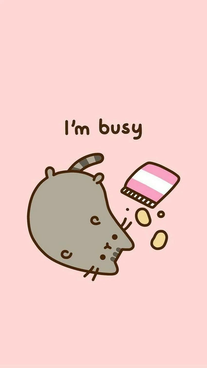 Cute Kawaii Pusheen Cat Page HD phone wallpaper | Pxfuel