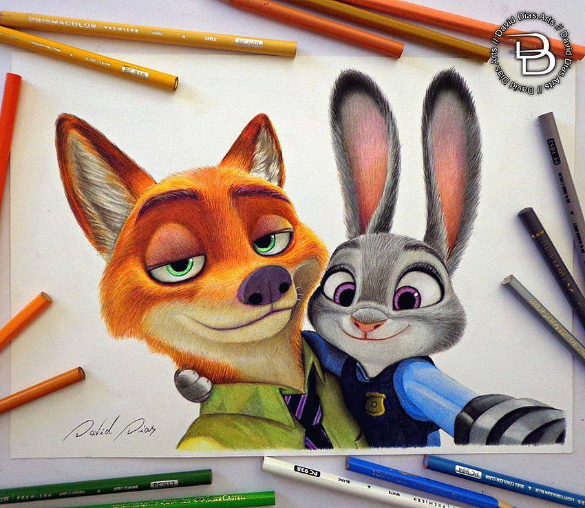 Realistic Colored Pencil Drawing - Arianas Art-anthinhphatland.vn