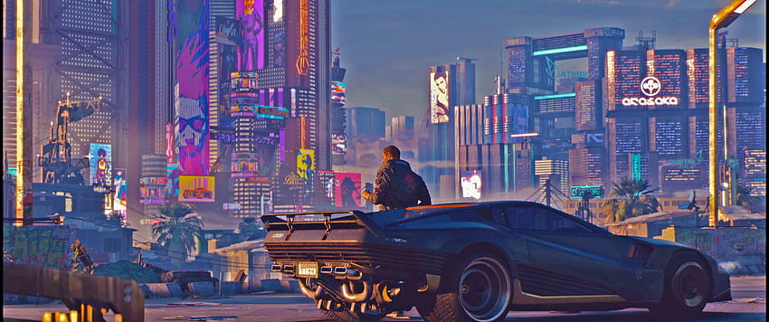 Cyberpunk 2077 (E3 2018) [] : จอกว้าง, Cyberpunk Ultrawide วอลล์เปเปอร์ HD