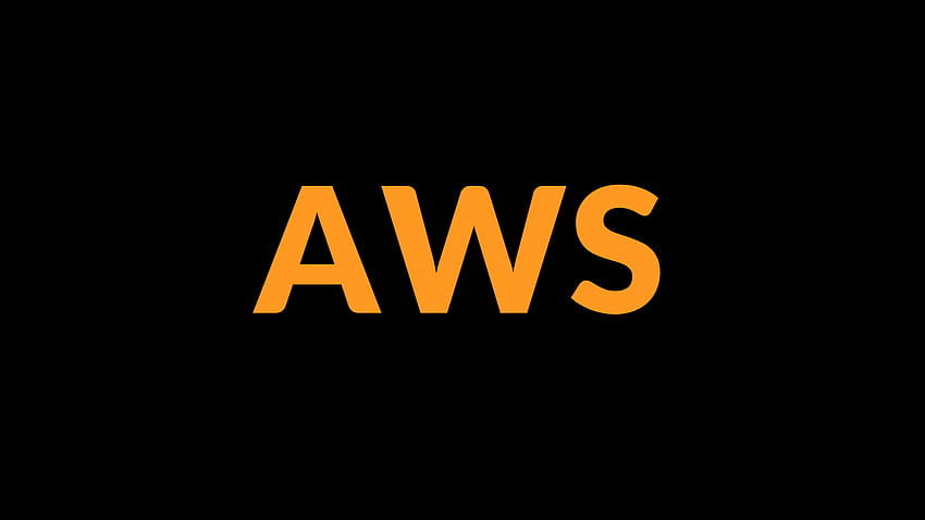 Amazon Web Services als Aktiengesellschaft. Ein datengetriebener Typ HD-Hintergrundbild