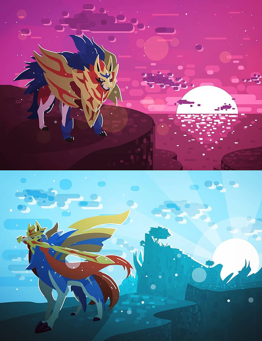 Zacian and Zamazenta  Pokemon art, Pokemon, Cute pokemon pictures