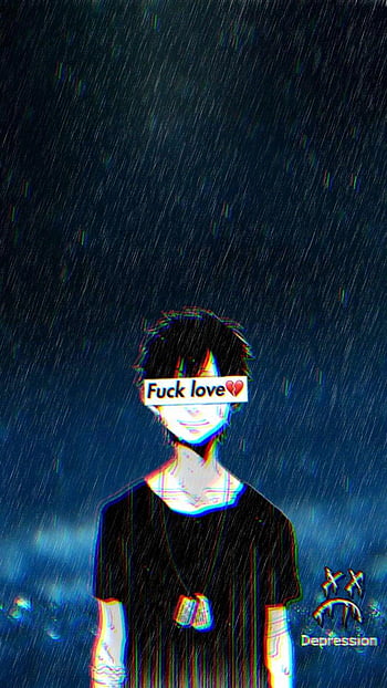 Depressed Anime Boy wallpaper by SketchySkies - Download on ZEDGE