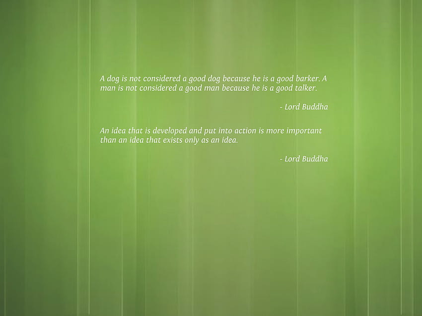 Citações Espirituais de Lord Buddha, espiritualidade, citações, buda, verde papel de parede HD