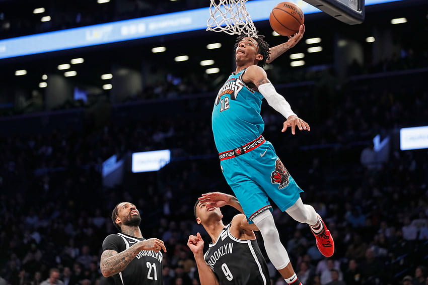 Ja Morant's Dunks Are Amazing. His Misses Are Even Better. - The New York Times, NBA Players Dunking HD wallpaper