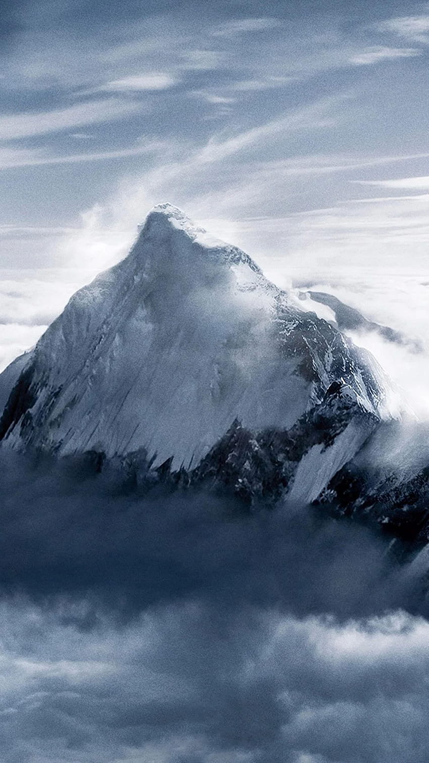 Impresionante Monte Everest. Naturaleza . , Naturaleza, Retina Cell fondo de pantalla del teléfono