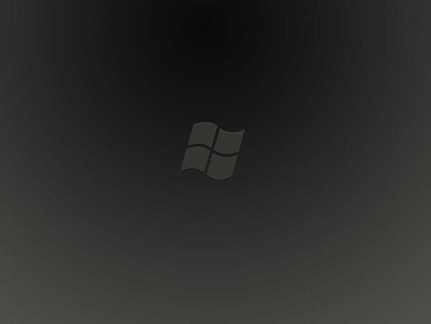Проста тъмна тема на Windows HD тапет