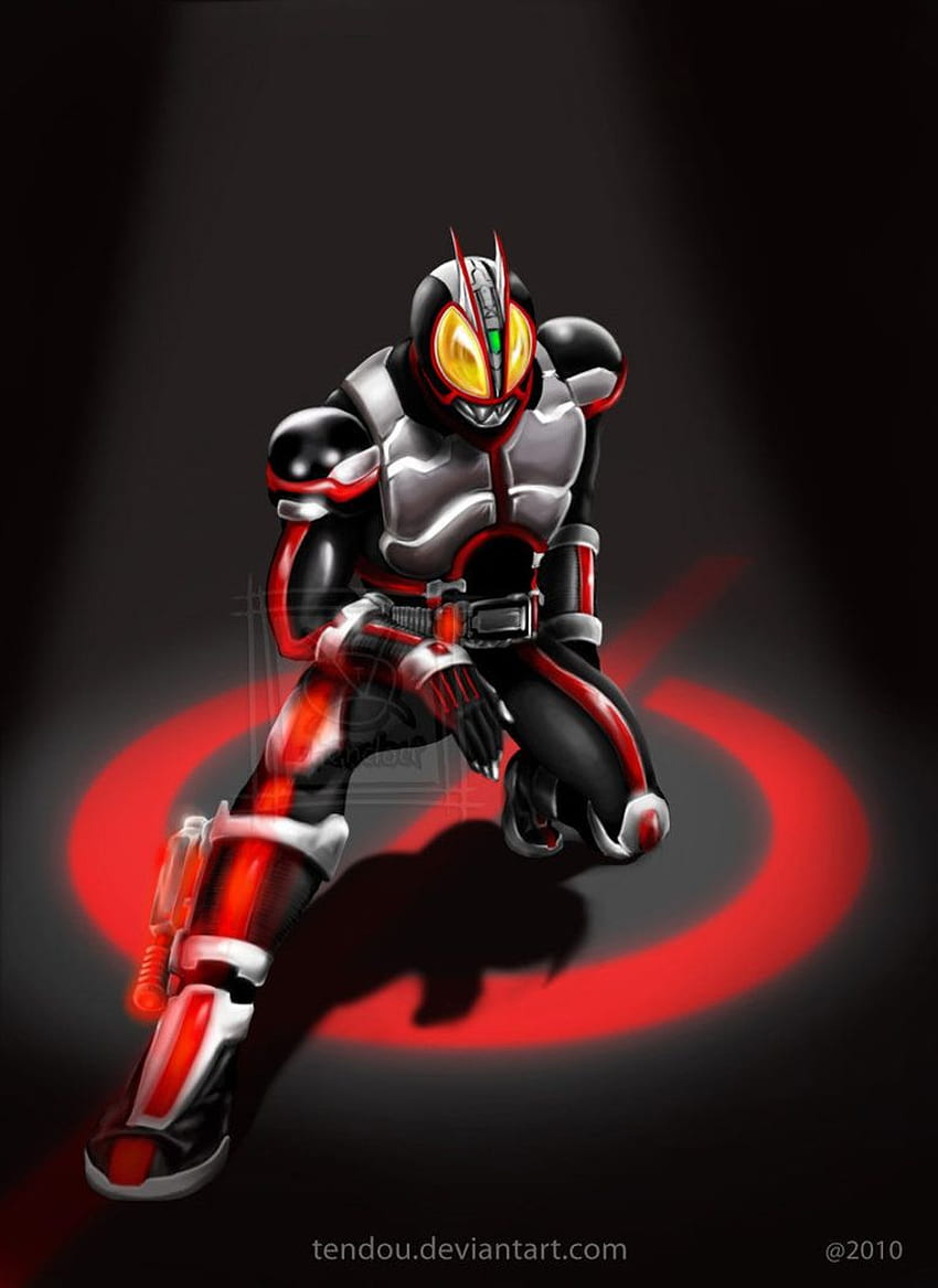 KAMEN RIDER FAIZ 555 Finishing Pose This is my new style of coloring. I want to make all of Kamen Riders in a pose of thei. Kamen rider faiz, Kamen rider, Rider HD phone wallpaper