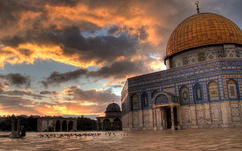 Jerusalem - Dome Of The Rock -, New Jerusalem HD wallpaper
