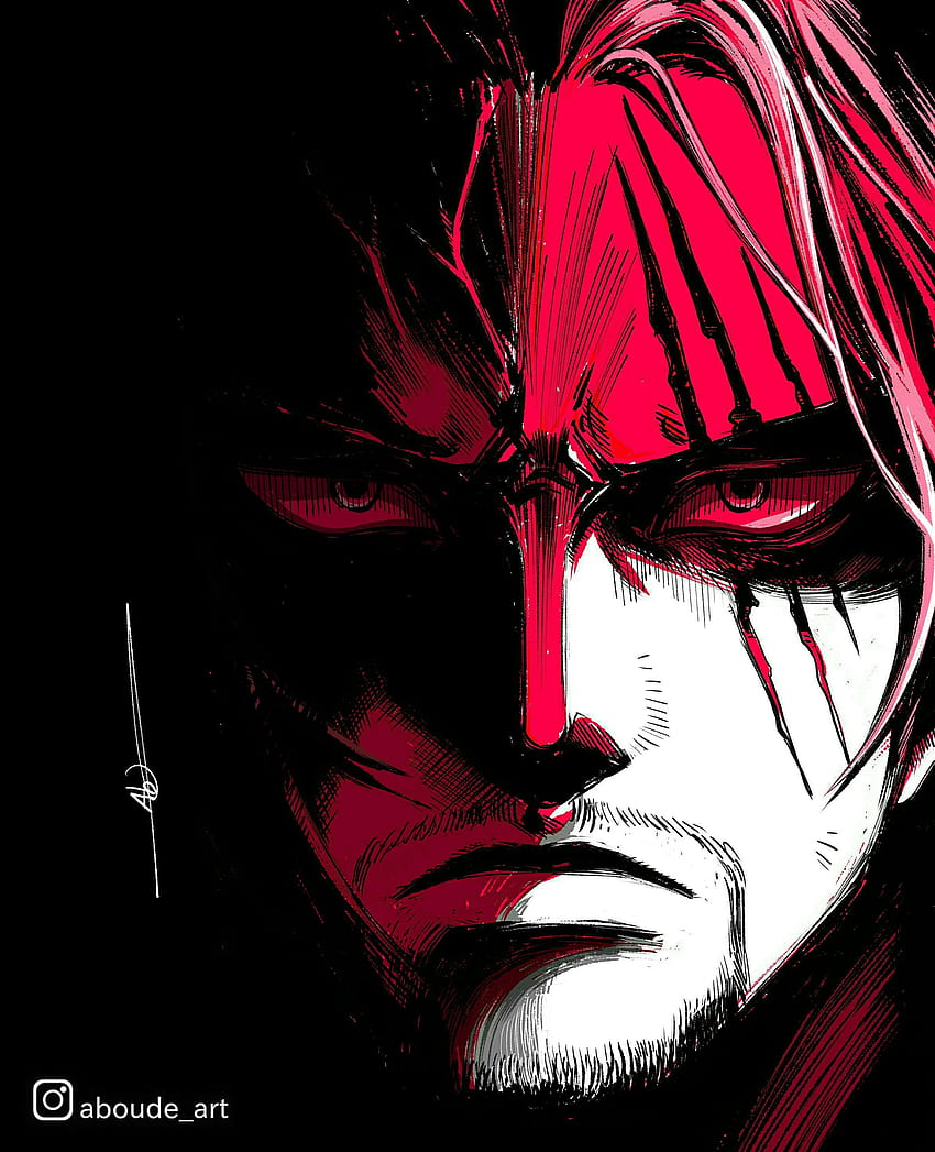 After an excruciating 6 hours of drawing, I present to you, Shanks. : OnePiece, Akagami Shanks HD phone wallpaper