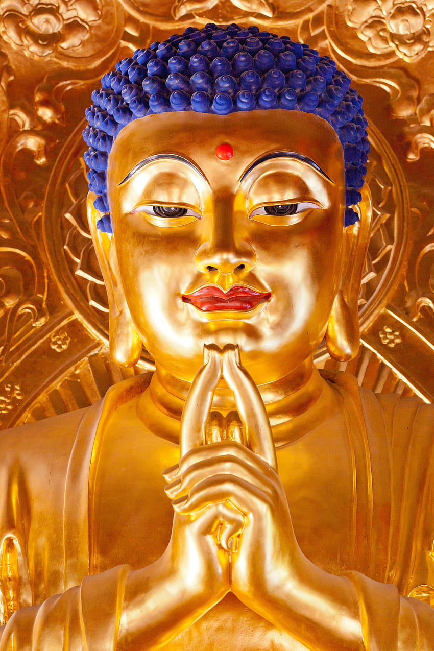 Oro, Buddha, Varie, Varie, Statua, Buddismo Sfondo del telefono HD