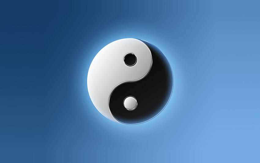 Yin yang, pez koi yin yang fondo de pantalla