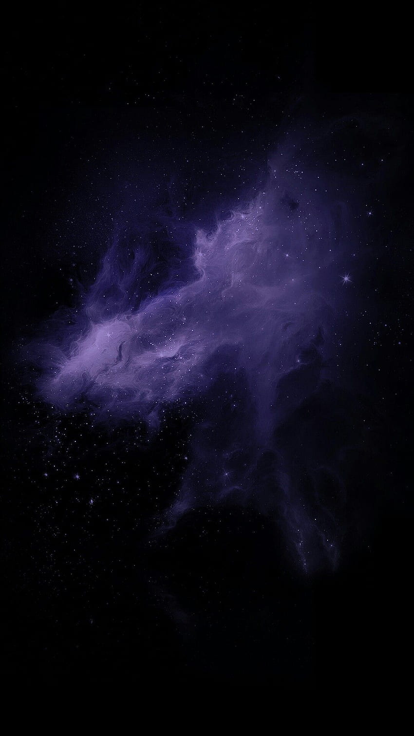 Ruang ungu. iPhone abstrak, Planet, luar angkasa, Kosmos Gelap wallpaper ponsel HD