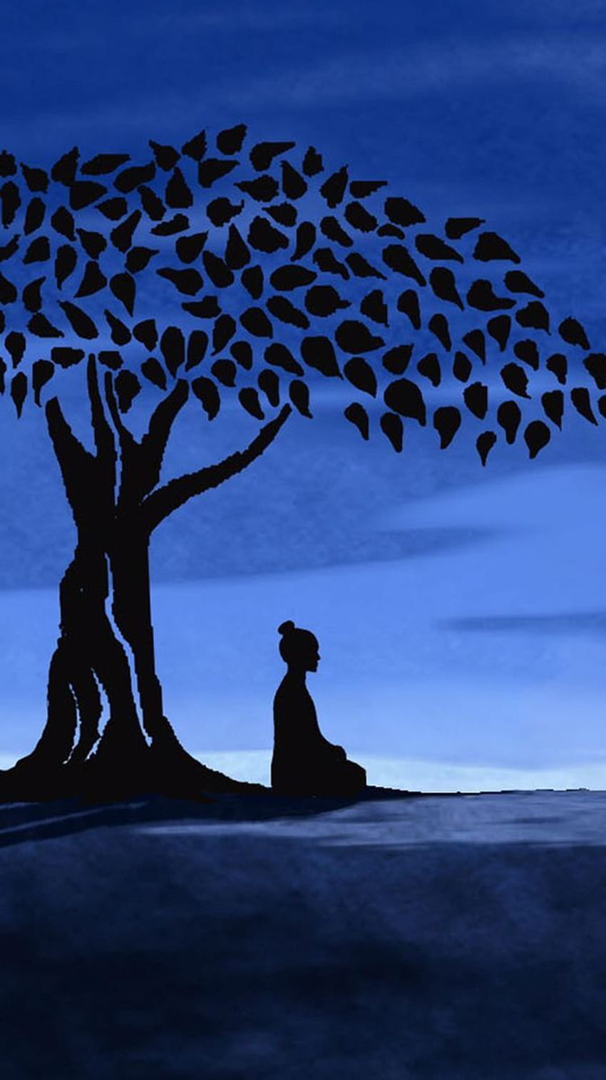 Silvia Miron auf dem iPhone❤️ im Jahr 2020. Buddha art painting, Buddha iphone, Zen, Yoga Vintage HD-Handy-Hintergrundbild