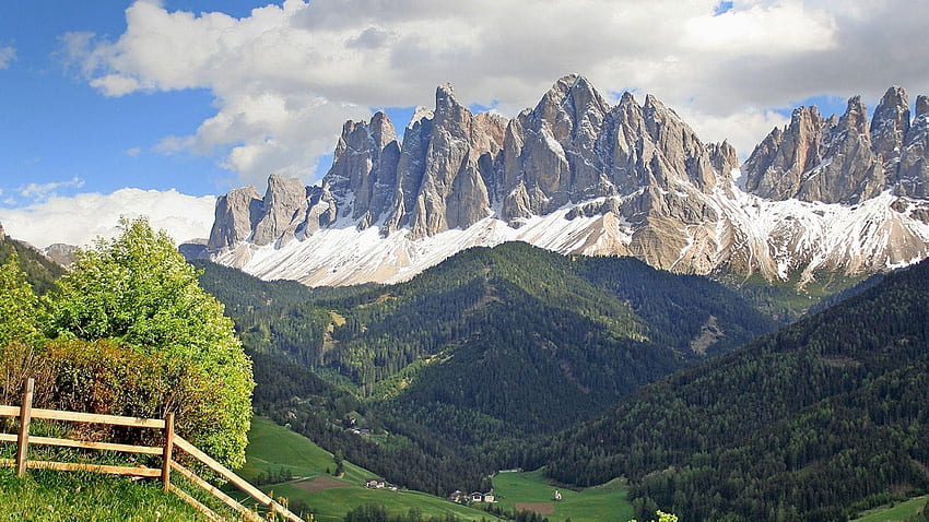 Италиански Алпи - долина В Италия Европа - - teahub.io, планина Алпи HD тапет
