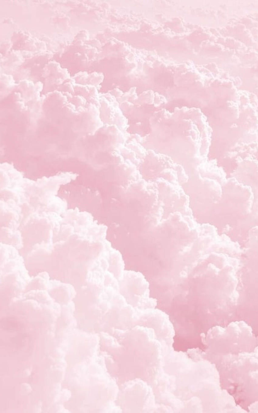 Admit it you always wanted to taste the clouds, Pastel Pink Cloud HD phone wallpaper