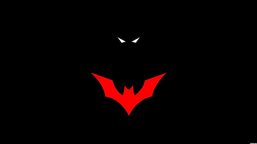 Evelyn Jaimes bei DC. Batman-Karikatur, Batman, Batman darüber hinaus, rotes Batman-Logo HD-Hintergrundbild