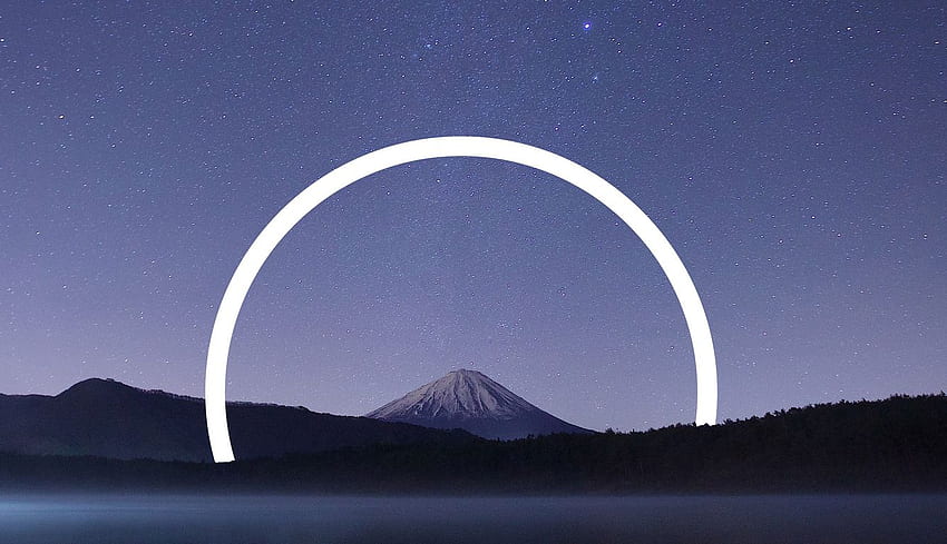 Mount Fuji Abstract Vs Nature Laptop , , y fondo de pantalla