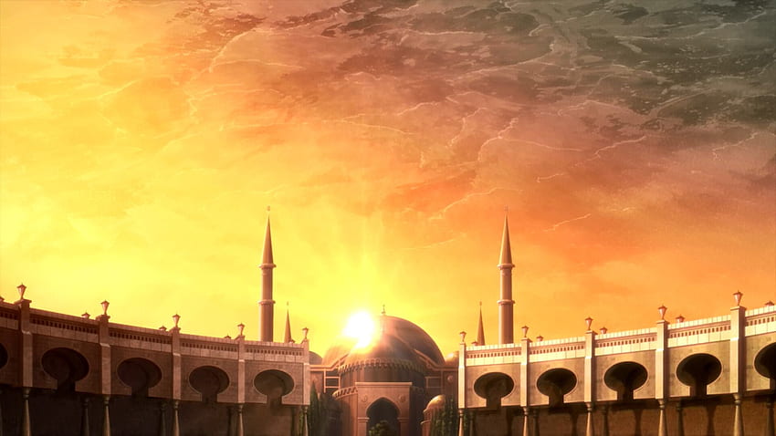 moschee, architettura islamica, Sword Art Online Sfondo HD