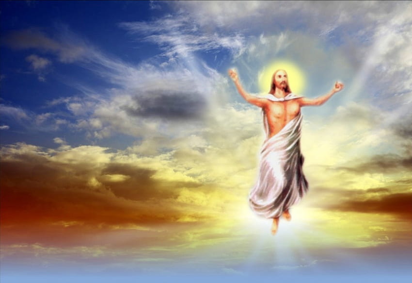 Le triomphe de DIEU, dieu, ressuscité, jésus, christ, résurrection Fond d'écran HD