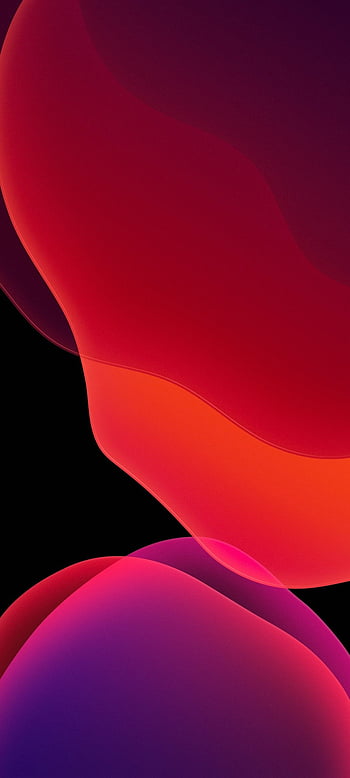 IOS 13 , Stock, iPadOS, Red, Black background, AMOLED, iPad, , Abstract,  red iphone 12 HD phone wallpaper | Pxfuel
