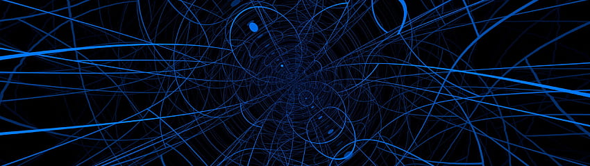 Dual Monitor Psychedelic Chaos Theory, Trippy Dual Monitor HD wallpaper