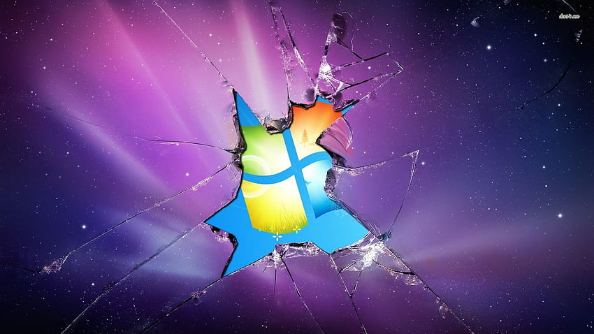Broken Glass - Computer HD wallpaper