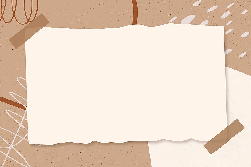 Brown Aesthetic . , PNG Stickers, & Background, Brown and White HD wallpaper