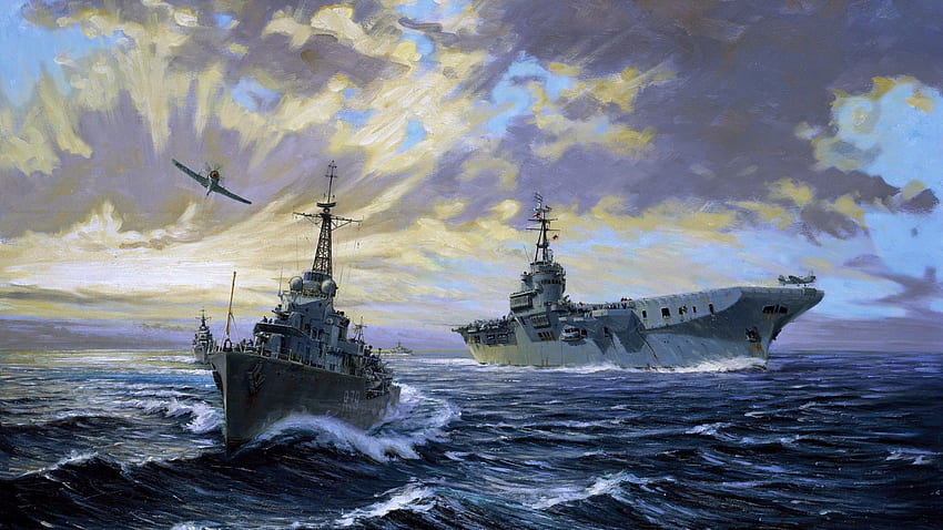 Navi della marina malese 1920 × 1080 Nave della marina 35, arte militare americana Sfondo HD