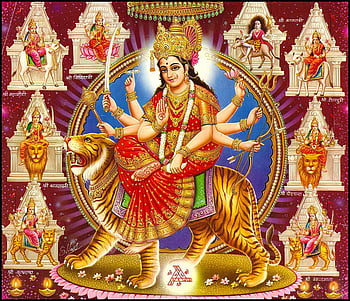 Ambe Maa is the reason for strength and prosperity in our lives HD wallpaper  | Pxfuel