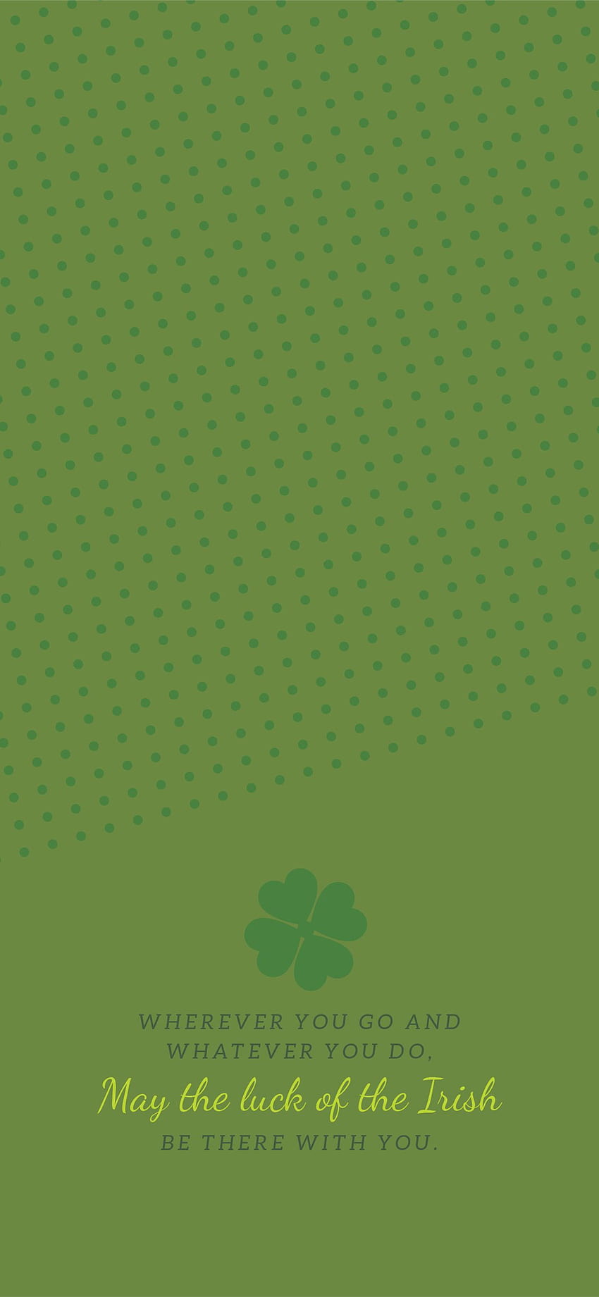 Download Green Aesthetic Shamrock Art St Patricks Day Wallpaper   Wallpaperscom