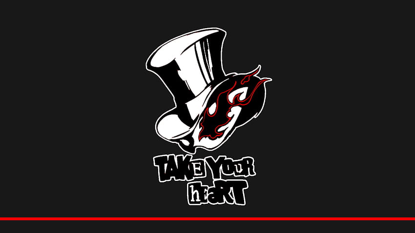 Logo des voleurs fantômes, logo Persona 5 Fond d'écran HD