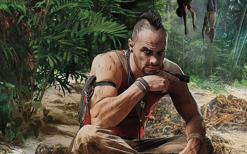 Vaas Montenegro from the Far Cry Series HD wallpaper