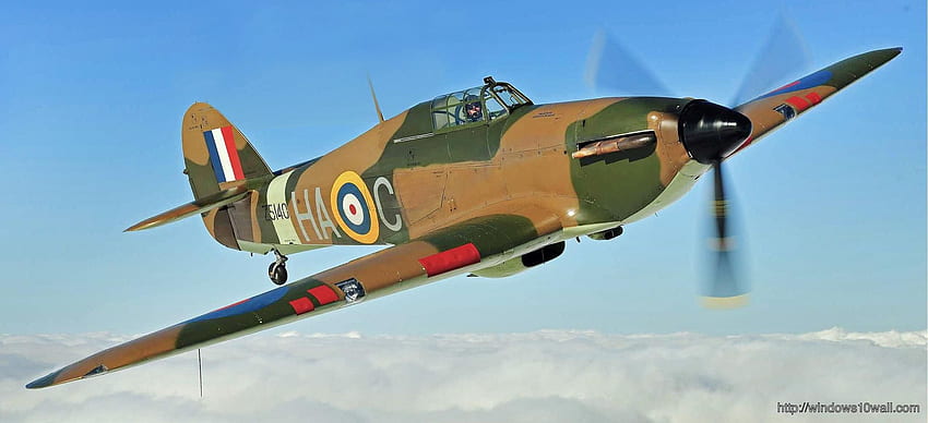 Hawker Hurricane Battle Of Britain Plane - windows 10 HD wallpaper