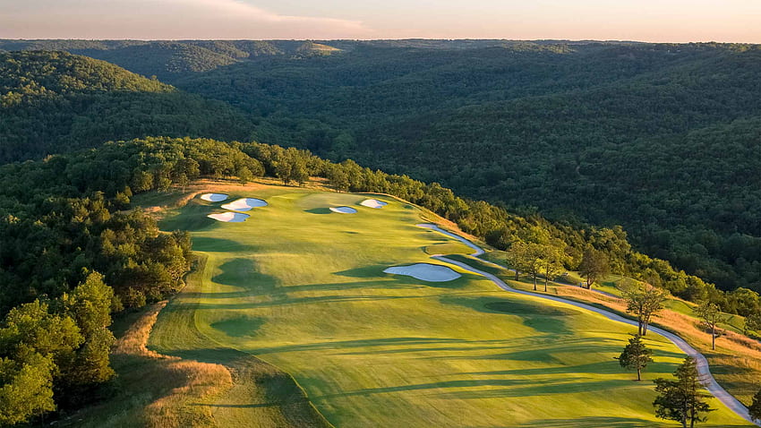 Payne's Valley: 9 cose da sapere sul primo campo da golf pubblico di Tiger Woods, Ozark Mountains Sfondo HD