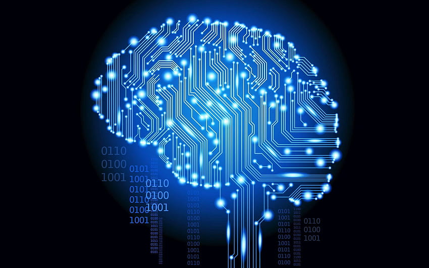 Maschinelles Lernen, Künstliche Intelligenz HD-Hintergrundbild