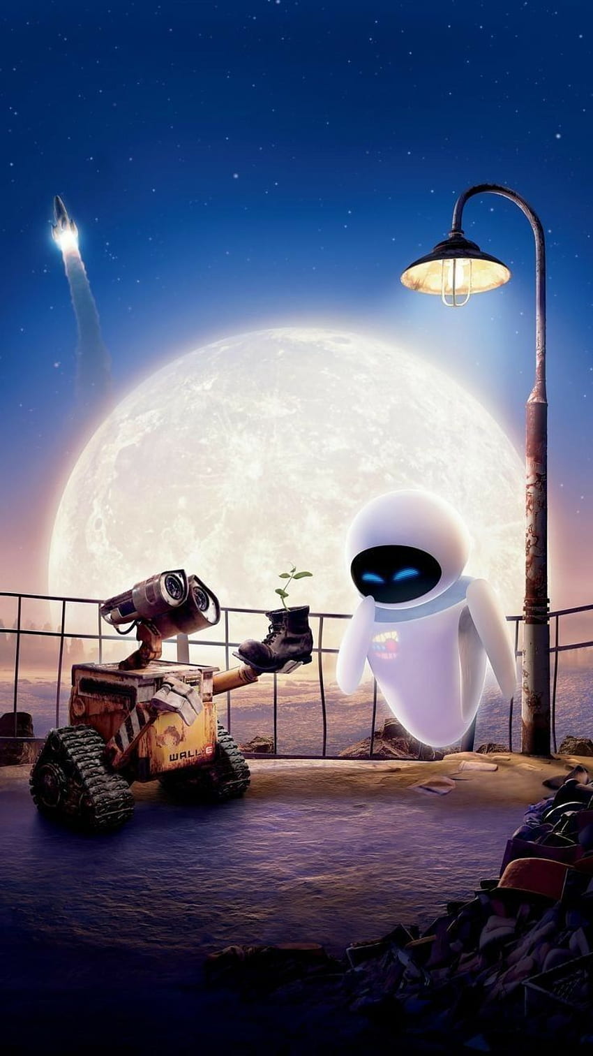 WALL E Et Eve En 2020. Téléphone Disney, Disney, Film Disney Mignon Fond d'écran de téléphone HD