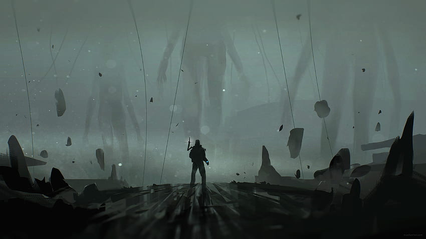 / Death Stranding, seni game, seni video game, video game, Hideo Kojima, 2019 (Tahun) Wallpaper HD