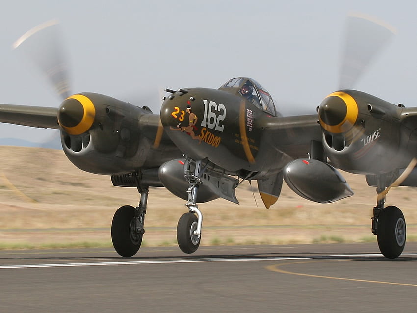 Lockheed P-38 Lightning, Blitz, p38, usaf, Kämpfer, ww2, lockheed HD-Hintergrundbild